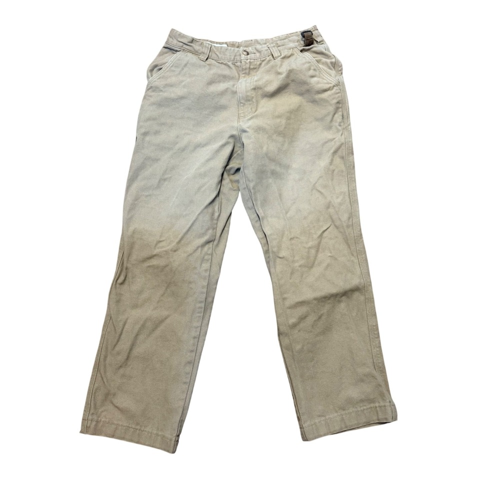 Orvis‎ Mens Size 30 Tan Khaki Canvas Pants  Work Utility Outdoors
